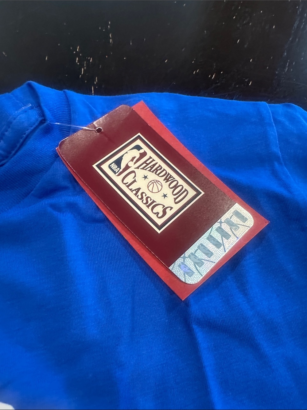 New York Knicks Small Hardwood Classics TShirt - Picture 2 of 8